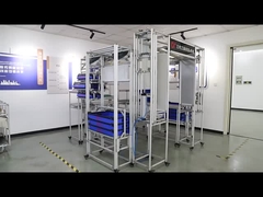 Industriearbeitsbühnenmontage mit Aluminium-Leinrohr