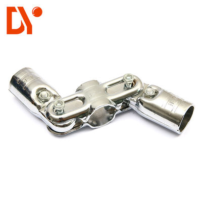 Pipe Rack Lean Tube Connector Metal Material 2.0mm Thickness For Trolley