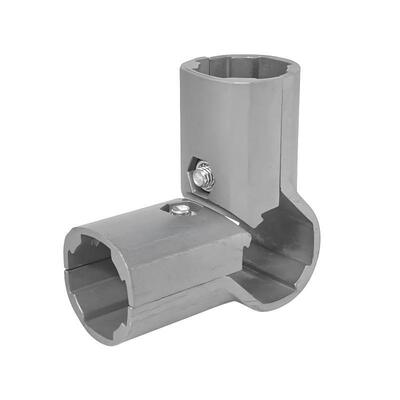135 Degree Aluminum Pipe Connector with Female and Male Connection for Industrial Application