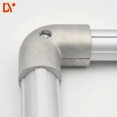 90 Grad Ellenbogen Dritter Aluminiumoxidlegierung Lean Pipe Joint Connector