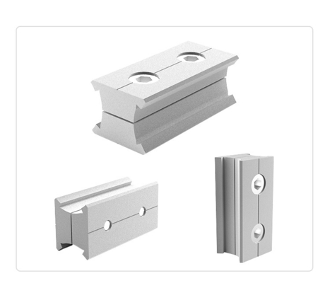 Parallele Verlängerungsgelenk Material Handling Verbesserung Lean Pipe Gelenk Aluminium Profil Eckgelenk