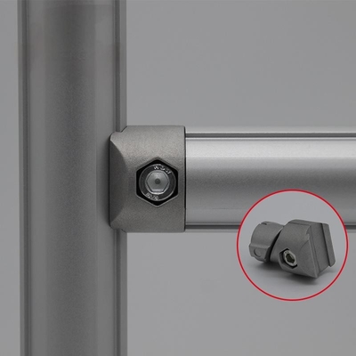 DYJ28-B01B Aluminium-Rohrverbinder innen für 1,2 mm allgemeines Gestell