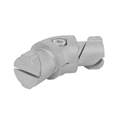 DYJ28-B03 Aluminium-Leinrohr-Materialverbindung 135 ° Innenverbindung Aluminiumrohr-Stützbefestigungskomponente