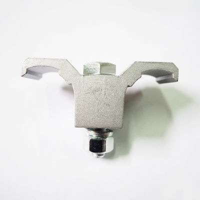 DYE28-02 Castor Wheel Mounting Base Wheel Support Bracket For Lean Rack System