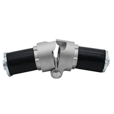 DYE28-07 OD 28mm Lean Pipe Verbinder Doppelrohr Bewegliches Gelenk Scharniergelenk für Werkbank