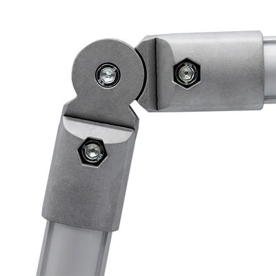 Fabrik Großhandel Stahlrohr Aluminium OD 28mm Schlanke Rohrwinkel Verbindung