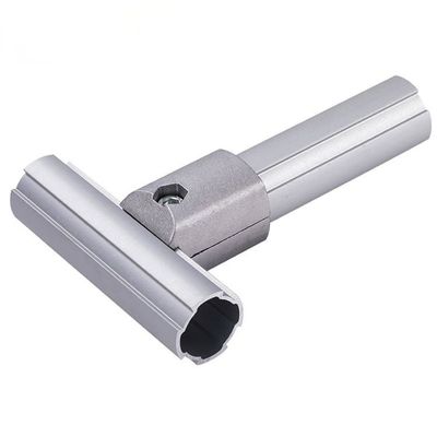 Industriezubehör-Werkstatt-Schlankrohrverbinder für 19-mm-Schlankrohr-Aluminiumrohrverbindung