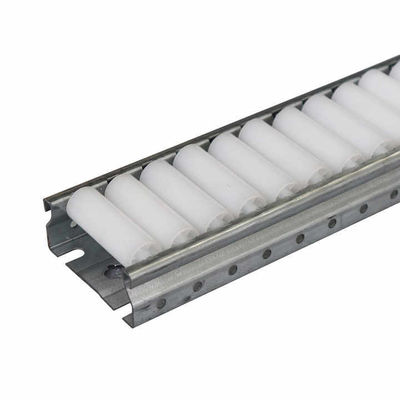 Lagerhalter Schiebefach Rack Flow Rail Kunststoffräder Rollspur Förderer Lastkapazität 50 kg