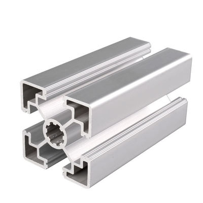 45*45 Factory Aluminium Extrusion Profil Frame T Slot Custom Extruded Anodized Industrial Aluminum Profiles