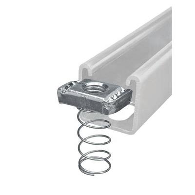 Wholesale Carbon Steel Zinc Plated 10slot Strut Channel Spring T Slot Nut for 4040 4545 5050 Series Aluminum Profile