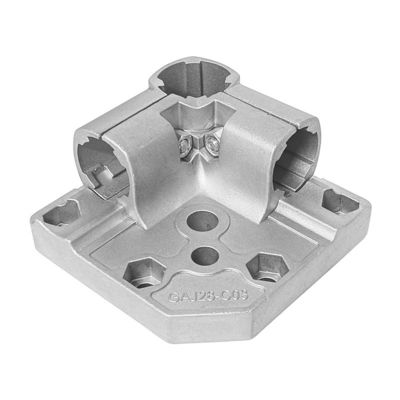 DYE28-11  Heißer Verkauf Günstige Top-Qualität Integral-Installationsbasis für Aluminium-Lean-Rohr