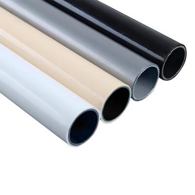 Farbbeschichtete Stahlleine Rohr anpassbares Innen- und Außen-Plastikbeschichtetes Verbundstahlrohr