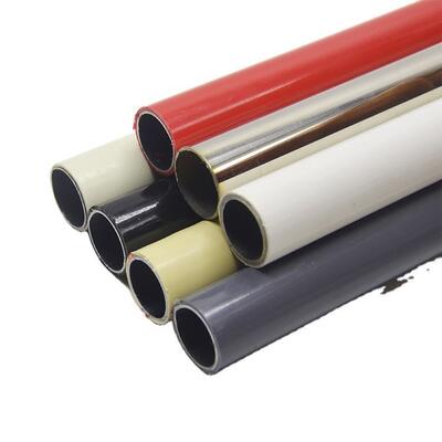 Color Coated Steel Lean Pipe Customizable Inner And Outer Plastic-Coated Composite Steel Tube